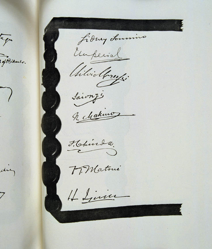 Treaty of Versailles 1919 (including Covenant of the League of Nations), signature5
