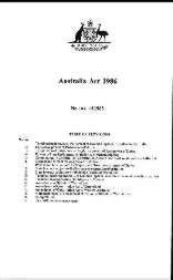 Australia Act 1986 (Cth), provisions