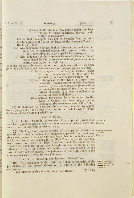 Judiciary Act 1903 (Cth), p9